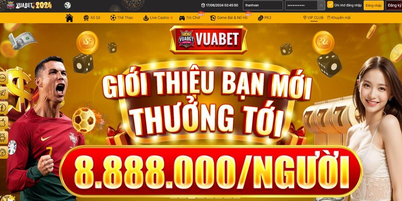 Vuabet88 - Nhà cái số một châu Á